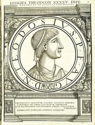 Théodose I, illustration de 